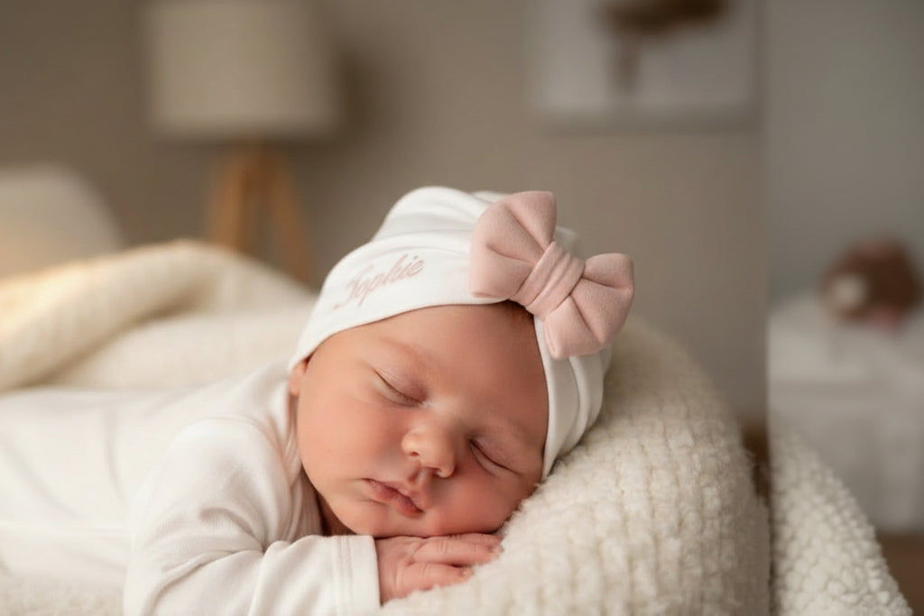 Prénom brodé bébé : l'idée cadeau naissance qui raconte son histoire