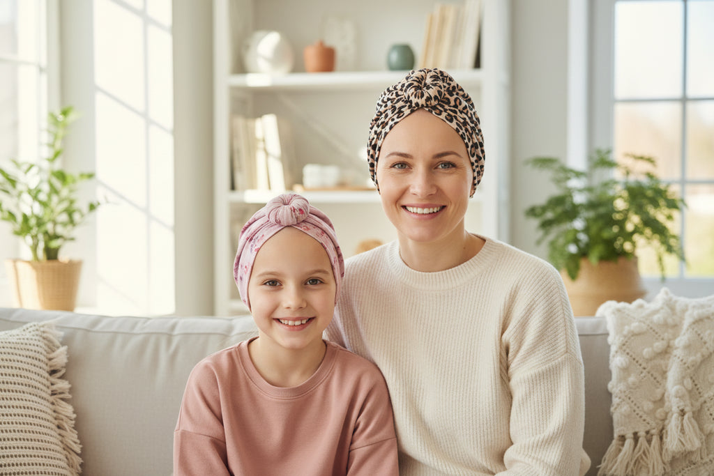Quel turban choisir pendant la chimio ? Nos conseils pour les enfants et les adultes