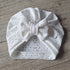 Turban Bébé – Jersey Ajouré Broderie Anglaise – Finition au Choix – Oeko-Tex