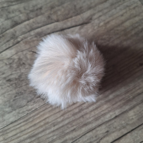 Bonnet nœud et pompon en tissu maille de coton façon tricot jacquard 9 couleurs