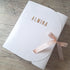 Coffret Bébé Personnalisé Chic – Couverture, Doudou et Protège Carnet – Quantité Limitée