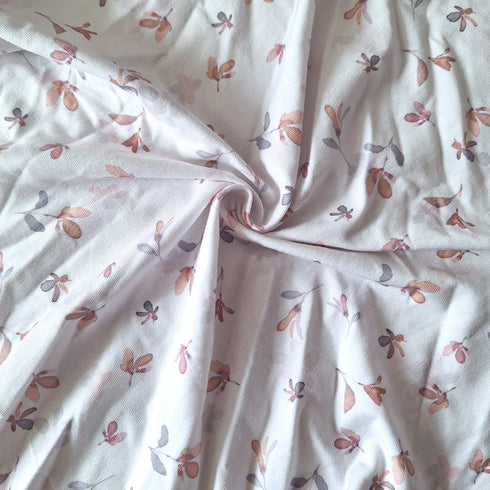 Turban nœud, buns ou simple en jersey extensible rose étoile argent