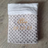 Couverture doublé en minky doux personnalisé, brodée prénom et date de naissance