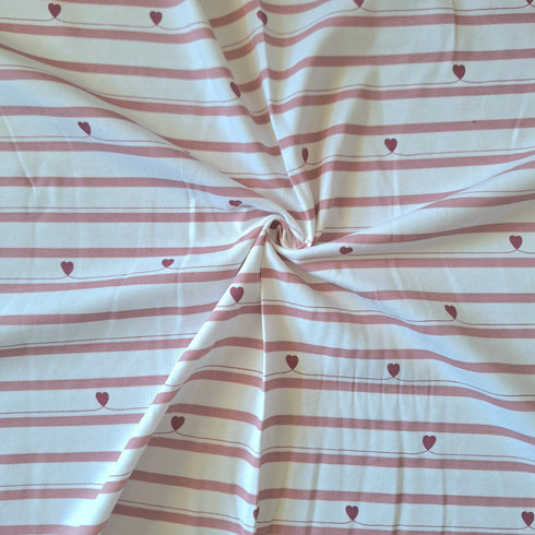 Turban nœud, buns ou simple en jersey extensible rose étoile argent