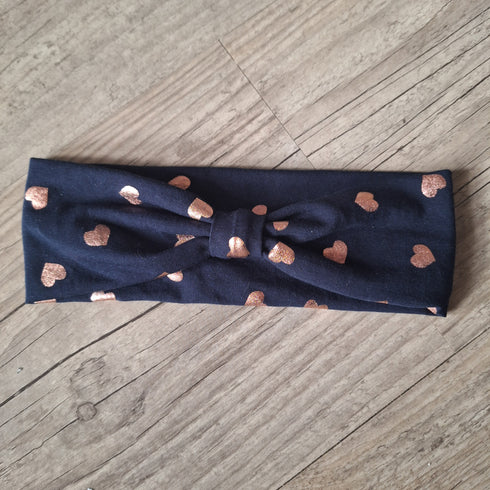 Bandeau Simple en Jersey de Coton Imprimé – 6 Couleurs au Choix