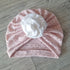 Turban Bébé – Jersey Ajouré Broderie Anglaise – Finition au Choix – Oeko-Tex