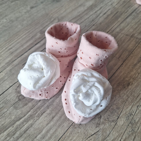 Ensemble Bébé – Jersey Ajouré Broderie Anglaise – Finitions au Choix – Oeko-Tex