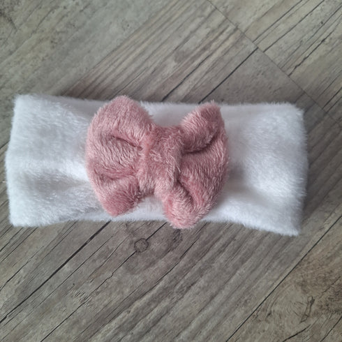 Bandeau nœud en tissu Polaire alpine douce Oeko-Tex