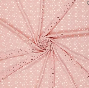 Bandeau petit nœud en jersey Ajouré Broderie Anglaise extensible