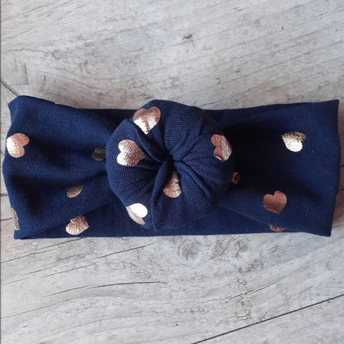 Bandeau Buns en Jersey de Coton Imprimé – 6 Couleurs au Choix