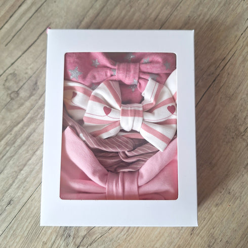 LOT 2: 4 Bandeaux finitions mixtes, couleurs au choix en jersey extensible, Quantité limitée