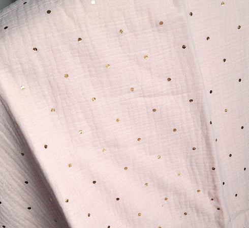 Protège carnet de santé personnalisé en tissu gaze de coton avec Prénom et/ou Date de naissance