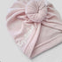 Turban bonnet neoud, buns ou simple personnalisable avec prénom brodé en tissu maille extensible chaud 8 couleurss