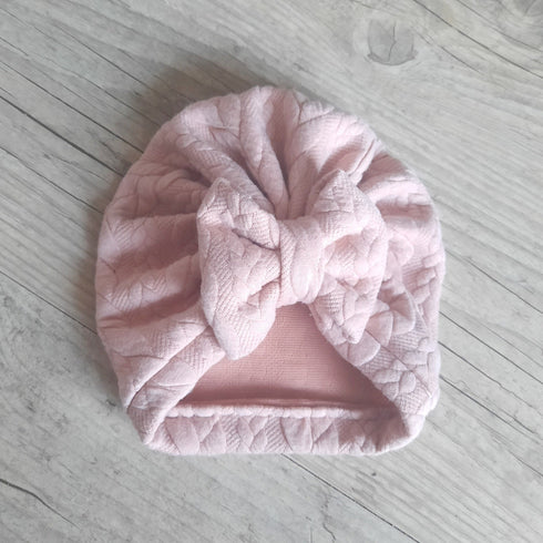 Turban nœud, buns ou simple personnalisé avec prénom brodé tissu chaud torsadé et chaud 7 couleurs