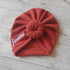 Turban knot or buns Embroidered first name soft and warm stuffed or minky sweat fabric 10 colors