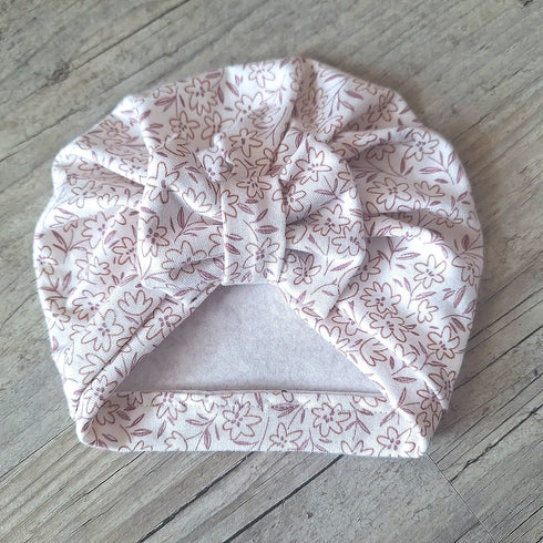 Turban nœud, buns ou simple en jersey extensible 3 couleurs