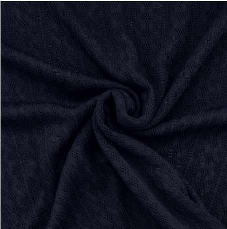 Bonnet prénom brodé en tissu maille de coton façon tricot jacquard personnalisable 9 couleurs