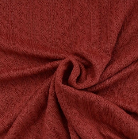 Bonnet prénom brodé en tissu maille de coton façon tricot jacquard personnalisable 9 couleurs