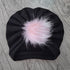 Turban bonnet à pompon en tissu Polaire alpine, doux et chaud dès la naissance - Oeko-Tex