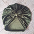 Turban bonnet nœud velours extensible chaud et doux 10 couleurs