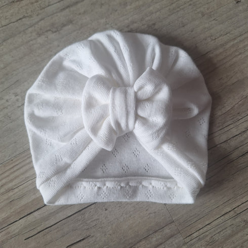 LOT 2: 4 Turbans matière mixte - finition mixte - Oeko-Tex