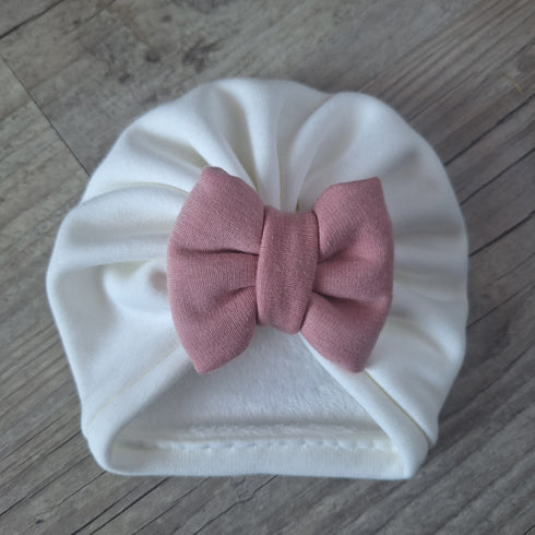 Turban nœud , buns ou simple en Polaire alpine- Oeko-Tex