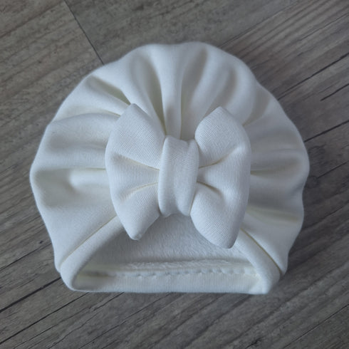 Turban nœud , buns ou simple en Polaire alpine- Oeko-Tex