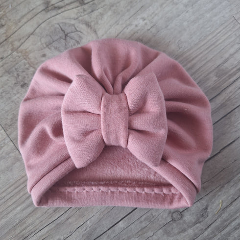 Turban nœud , buns ou simple en Polaire alpine- Oeko-Tex