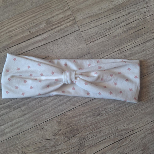 Bandeau Simple en Jersey de Coton Imprimé – 6 Couleurs au Choix