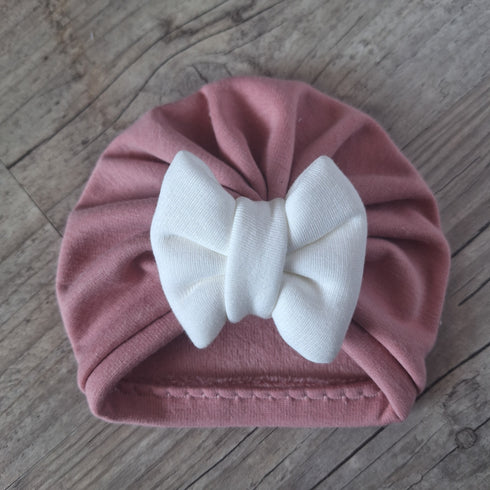 Turban nœud , buns ou simple en Polaire alpine- Oeko-Tex