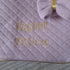 Protège carnet de santé personnalisé fait main | Tableau de naissance brodé | Tissu matelassé OekoTex