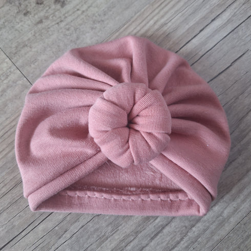 Turban nœud , buns ou simple en Polaire alpine- Oeko-Tex