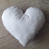 Coussin Coeur personnalisé, en minky brodé prénom et/ou ornement
