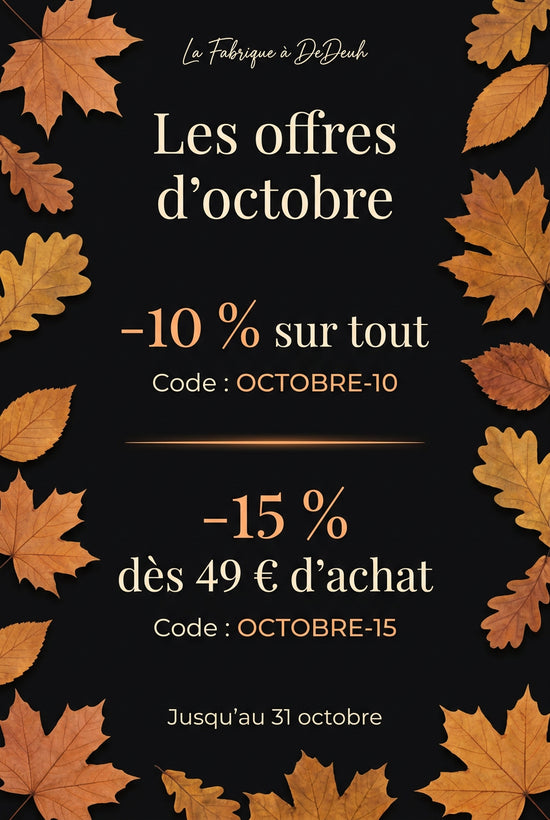 Visuel des offres d’octobre, format téléphone