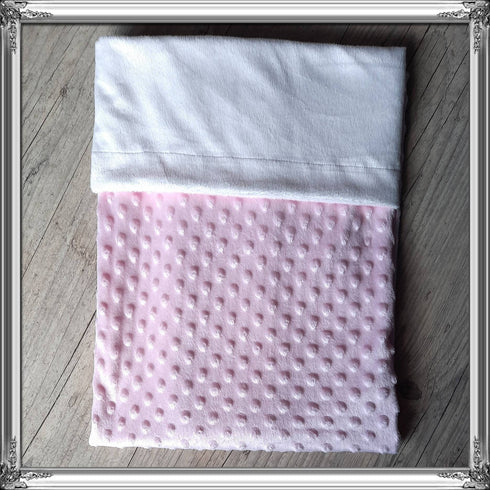 Couverture doublé  bébé / enfant 75x75 ou 75x100 cm