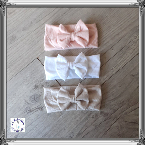 10 color stretch jersey knot headband