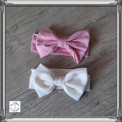 Bandeau nœud XXL en jersey extensible 10 couleurs