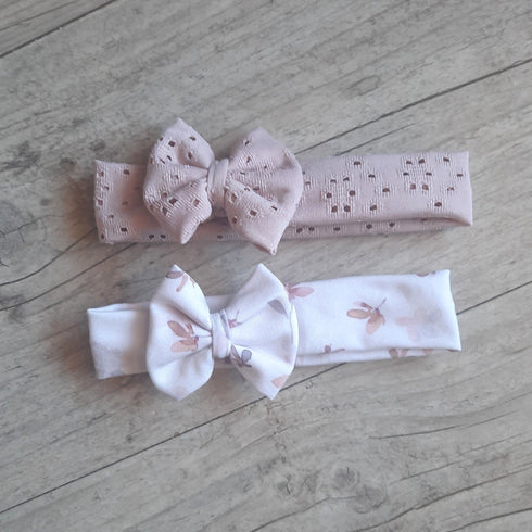 Bandeau petit nœud en jersey extensible 10 couleurs