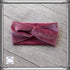 Bandeau twist en velours extensible chaud et doux 10 couleurs