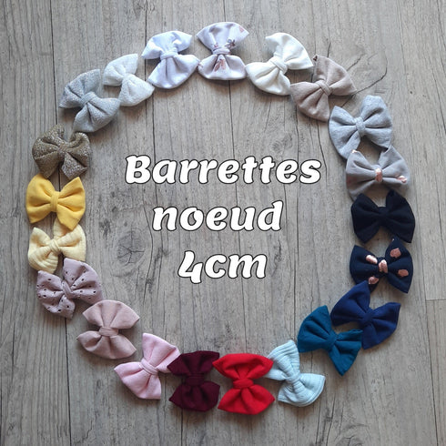 Barrette a l'unité nœud 4cm