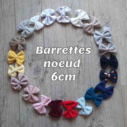 Barrette a l'unité nœud 6cm