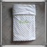 Couverture doublé en minky doux personnalisé, brodée prénom ET ornement