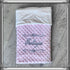 Couverture doublé en minky doux personnalisé, brodée prénom ET ornement