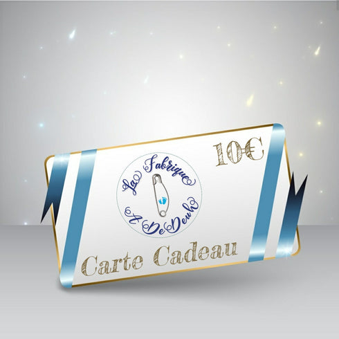 Carte-cadeaux La Fabrique A DeDeuh a offrir