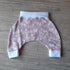 Pantalon sarouel+ bonnet bébé à motif en tissu jersey extensible