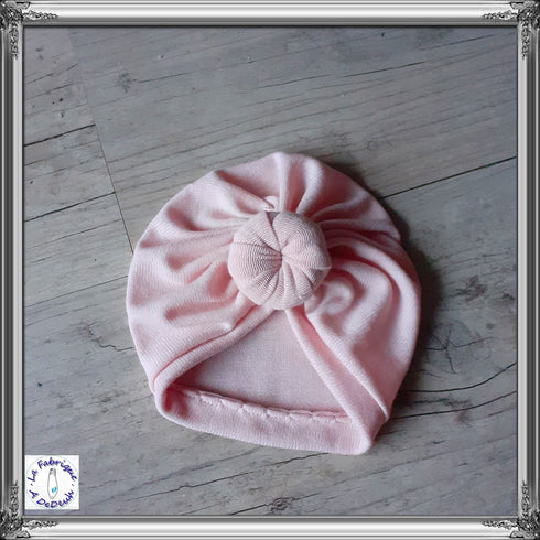 Turban bonnet buns chaud en tissus maille extensible 8 couleurs