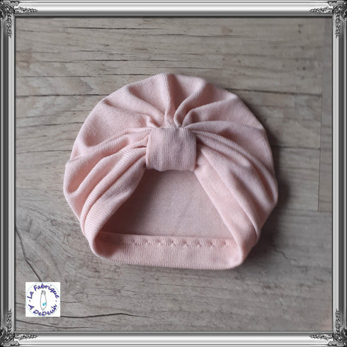 Turban bonnet simple chaud en tissu maille extensible 8 couleurs