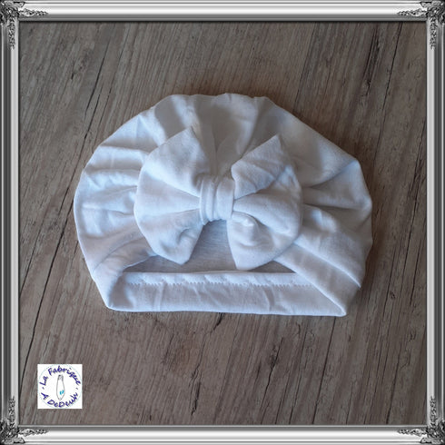 Turban nœud en jersey extensible 10 couleurs