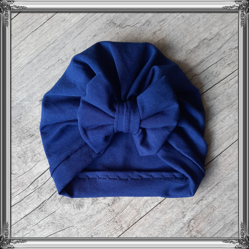 Turban nœud en jersey extensible 10 couleurs